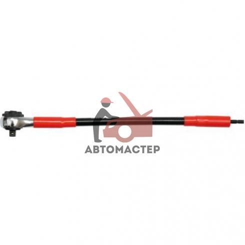 Удлинитель гибкий с трещоткой YATO 1/4 6гр*3/8 L400мм