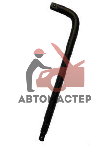 Вороток Г-обр. 1/2 КОЛИР L490х160мм черный