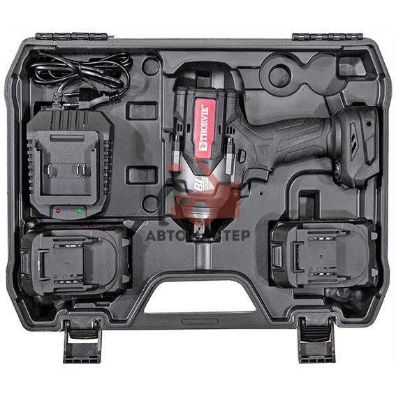 Гайковерт аккумуляторный 1/2 THORVIK, 21 V, 4Ah, 1080 Nm.