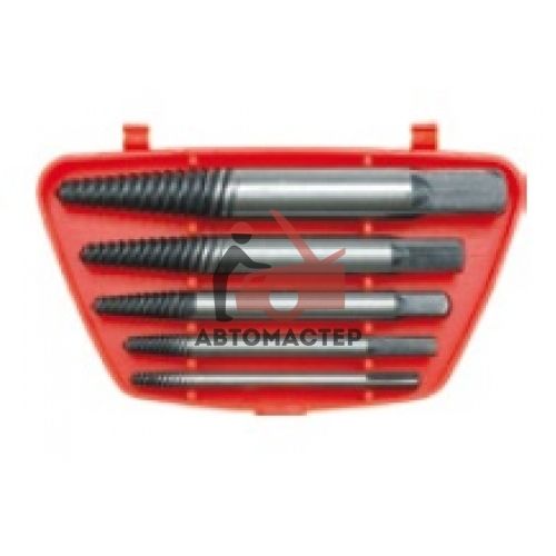 Набор экстракторов квадратных JONNESWAY 10 пр 1/8"- 1.1/16"