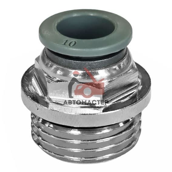 Фитинг резьбовой 10 мм 1/2" наруж. резьба Camozzi (китай)