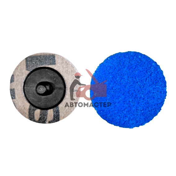 Круг зачистной сменный Quick Lock ZIRCONIUM Р36 d 50 mm (синий) циркониевый корунд