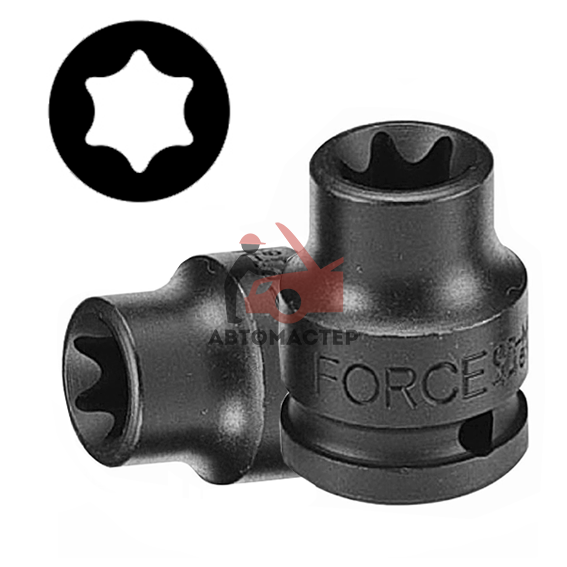 Ударная головка "Е" 1/2 FORCE E14 L38мм