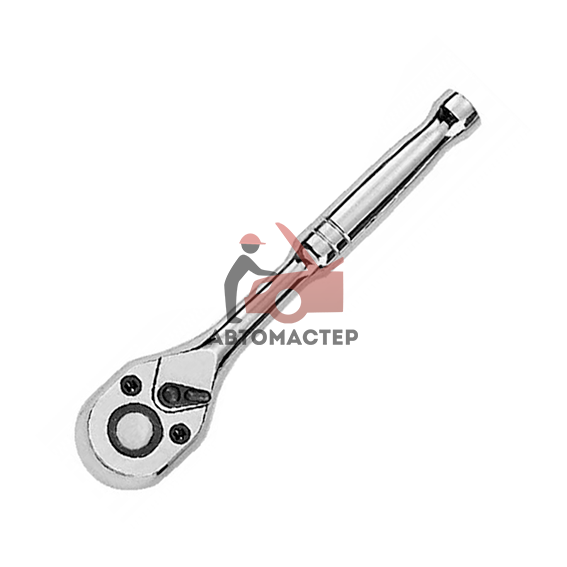 Трещотка 1/4 FORCE L115мм хром
