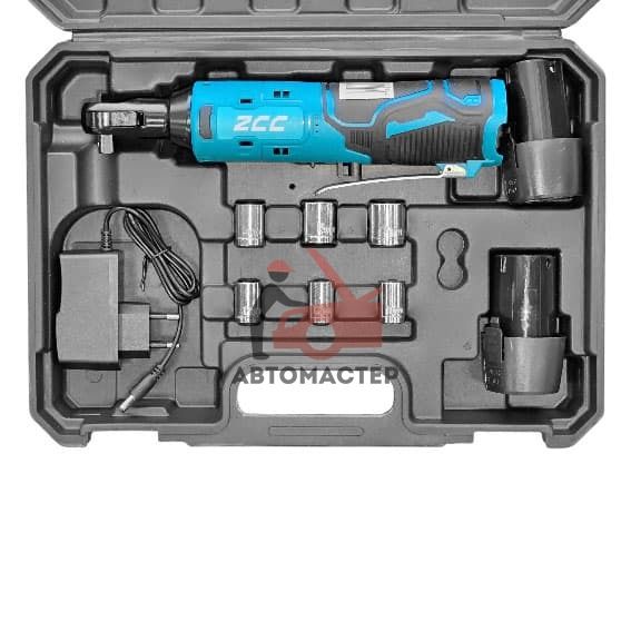 Трещотка аккумуляторная 3/8 AMR 12 V, 1500 mAh, 220W.
