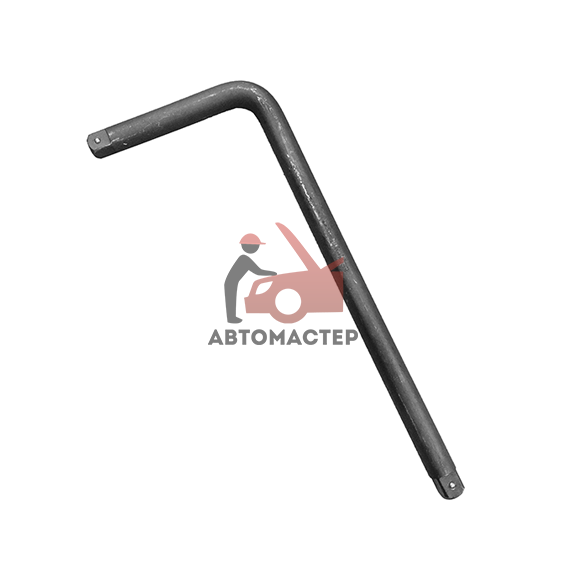 Вороток Г-обр. 3/4" КОЛИР L 490х160 мм. (черный, глянец)