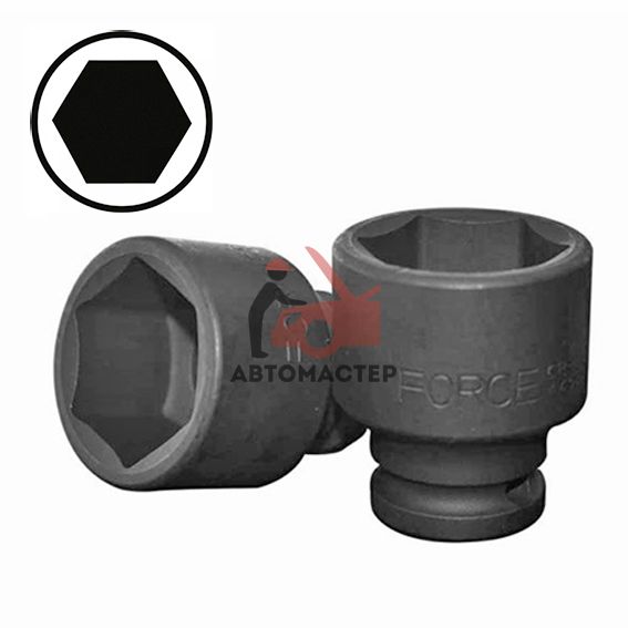 Ударная головка 1/2 FORCE 6гр 30мм L45мм