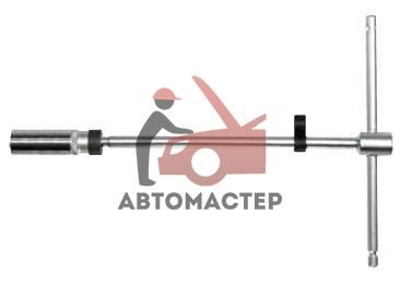 Ключ свечной кард. FORCE 3/8 14мм с магн. L300мм 12гр