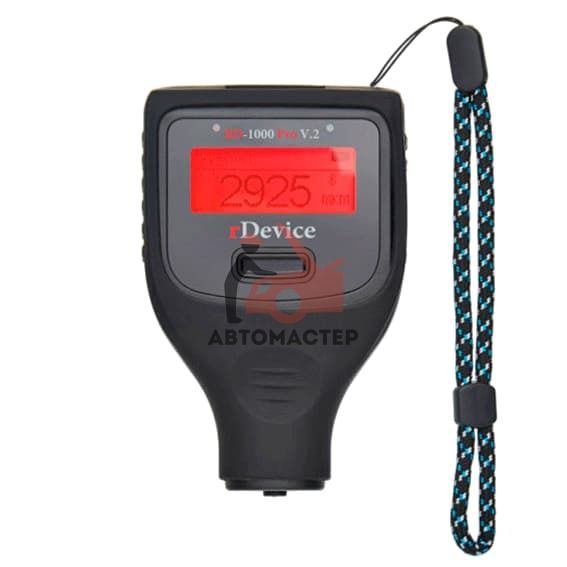 Толщиномер rDevice RD-1000 Pro V.2 два экрана (в комплекте сумка, резиновый бамп., шнур)