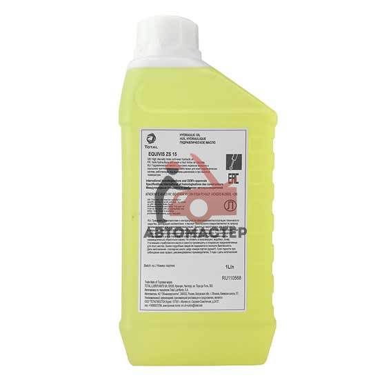 Масло лубрикаторное TOTAL EQUIVIS ZS 15 1л