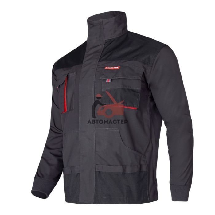 Куртка рабочая LAHTI PRO черная 2L/54
