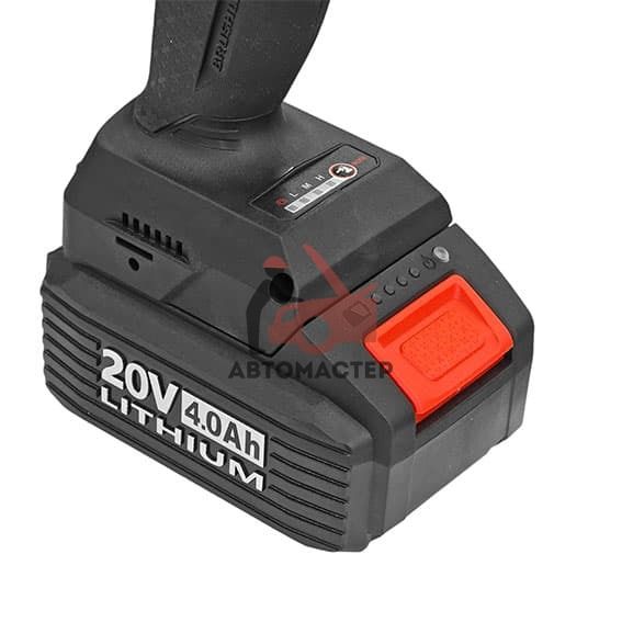 Гайковерт аккумуляторный 1/2 AMR 20V, 4000 mAh, 400 Nm.