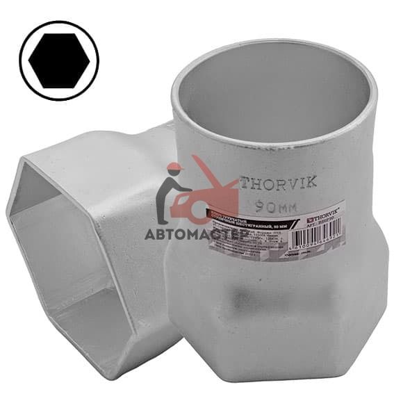 Головка (Ключ) трубчатый ступичный шестигранный (6гр), 90 мм THORVIK
