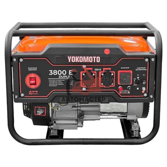 Генератор бензин/газ YOKOMOTO 220V 2,8-3 kWt (с ручным стартером)