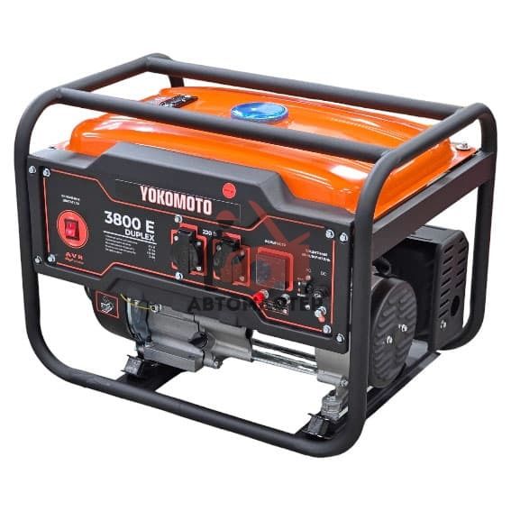 Генератор бензин/газ YOKOMOTO 220V 2,8-3 kWt (с ручным стартером)