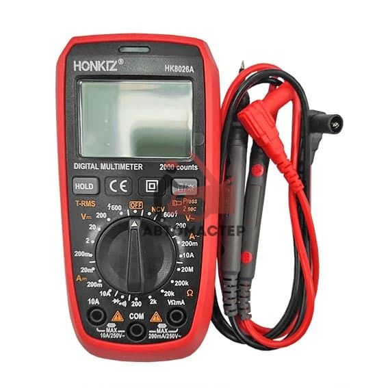 Мультиметр цифровой HK8026A АВТОМАСТЕР