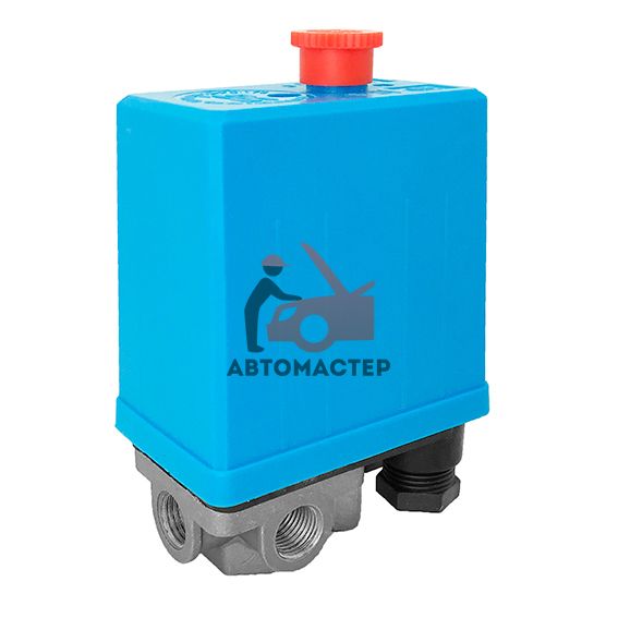 Автомат пусковой 220V 20A, 4 выхода 1/4 (синий)