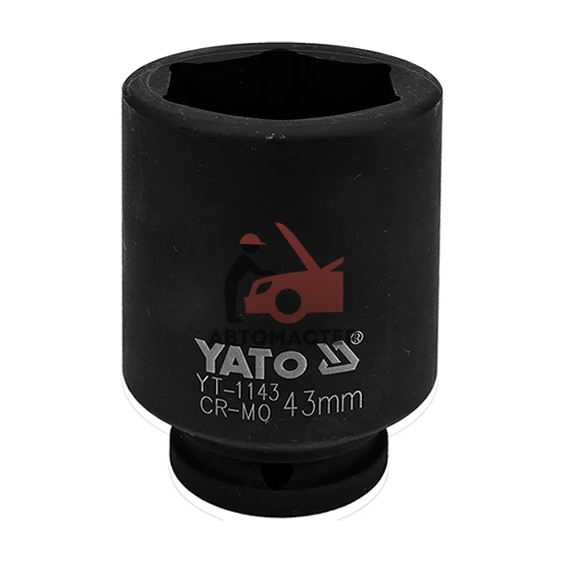 Ударная головка высокая 3/4 YATO 43мм