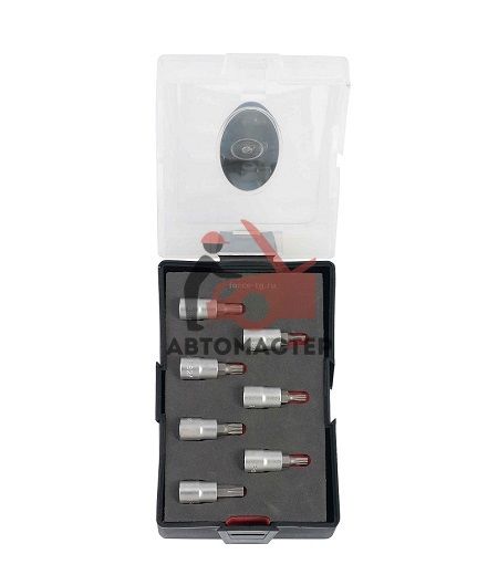 Набор вставок-пресс 1/4 5 луч FORCE TS10H-TS40H 7пр