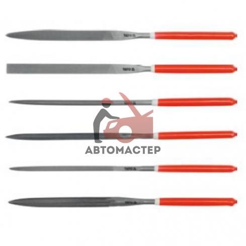 Набор надфилей  YATO 6пр 5*180*85мм