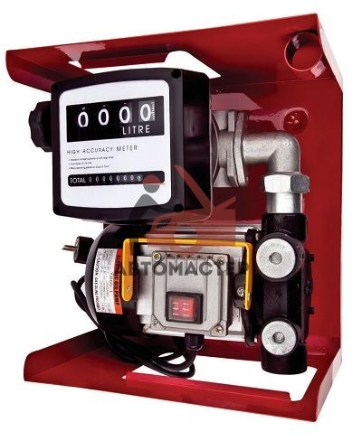 Насос для перекачки топлива, с счетчиком 220V, 60 л/мин.