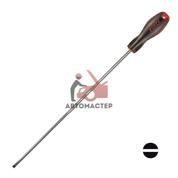 Отвертка FORCE (-)  6*300мм