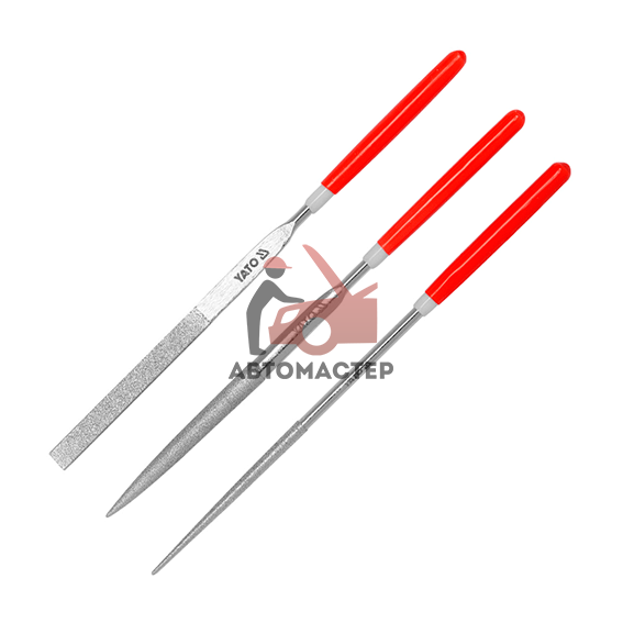 Набор надфилей алмазных YATO 3пр 3*140*150мм