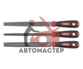 Набор напильников YATO 3пр мелкая насечка