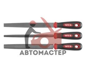 Набор напильников YATO 3пр мелкая насечка