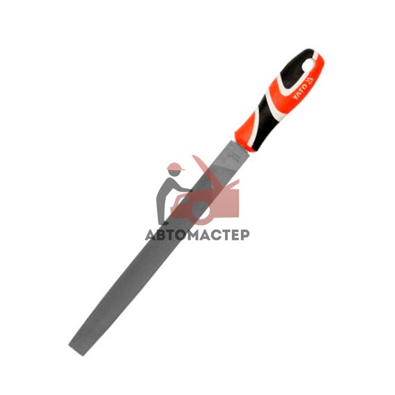Напильник YATO плоский средняя насечка L250мм
