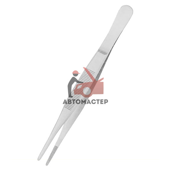 Пинцет FORCE L180мм прямой