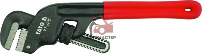 Ключ трубный YATO L 36" L900мм до 100мм 4" (бобка) 45 гр.