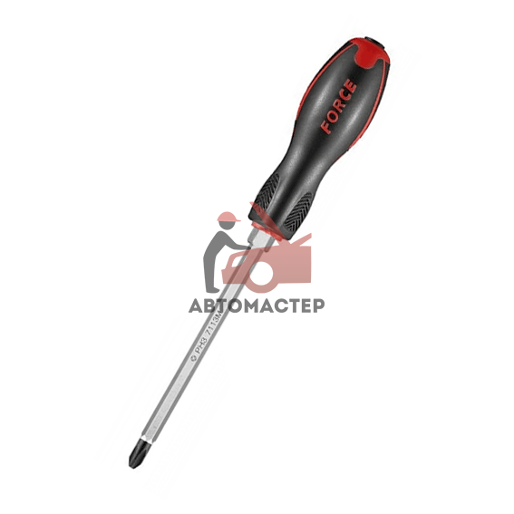 Отвертка FORCE (+) PH.2*100 L 215мм ударная под ключ