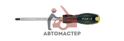 Отвертка FORCE (+) PH.4*200 L 325мм ударная под ключ