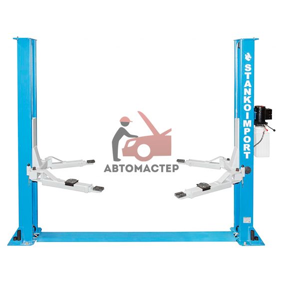Подъемник 2 стоечный 4т СТАНКОИМПОРТ электрогидравлический 220V