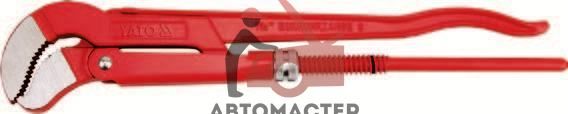 Ключ трубный переставной YATO S-обр. губки 2" L535мм