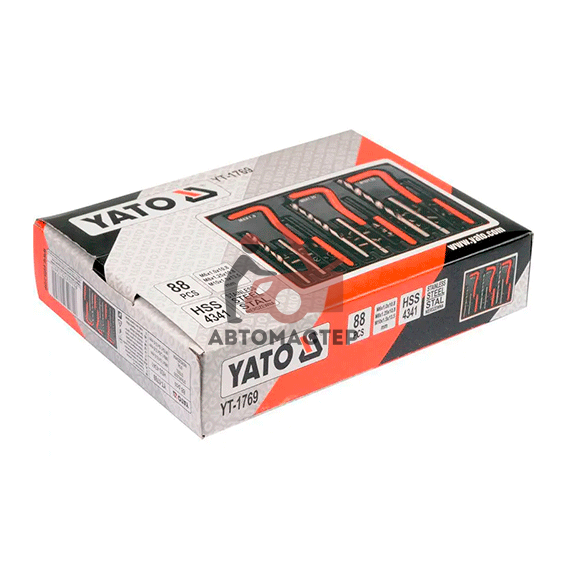Набор для восстановления резьбы YATO 88пр. (М6-М10)