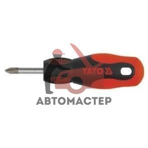 Отвертка YATO (+) PH.2* 38мм "бочка"