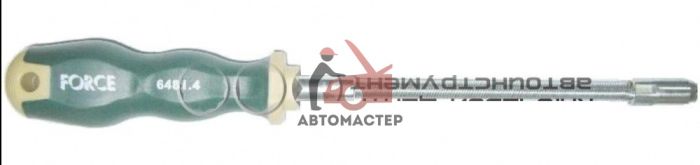Отвертка гибкая с головкой 1/4 FORCE L270мм (под вставки)