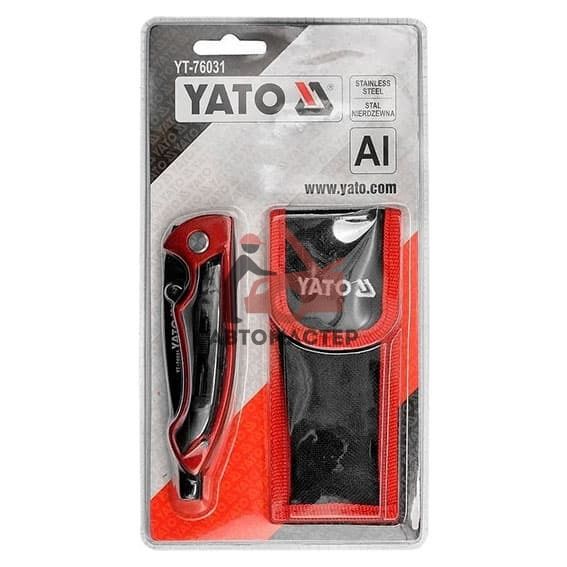 Нож универсальный складной YATO + биты