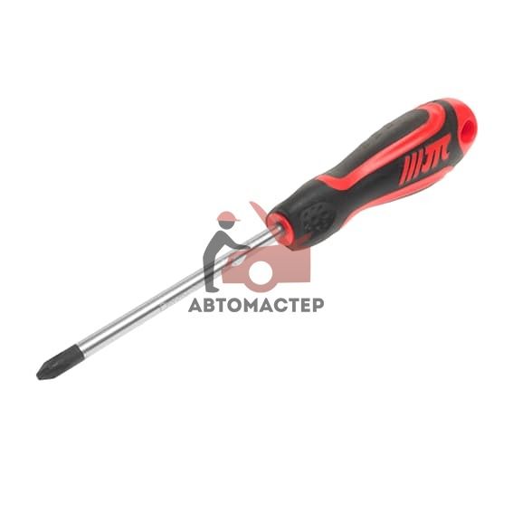 Отвертка JTC (+) PH2 L100мм усиленная