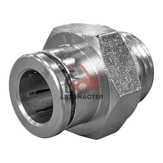 Фитинг резьбовой  8мм 1/4 наружная резьба CAMOZZI R6512 8-1/4