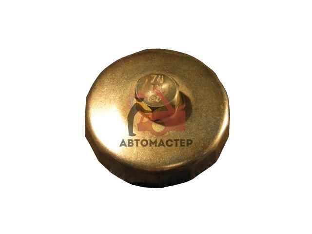 Съемник масл. фильтра "чашка" АВТОМ 74мм 14гр  Merc.