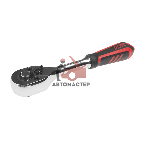 Трещотка 1/4 JTC L 150 мм., 72 зубца, резиновая рукоятка
