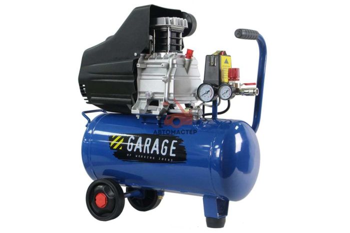 Компрессор GARAGE 24 л. 220V 250 л/мин 1,5 кВт. 8 bar
