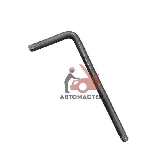 Вороток Г-обр. 3/4" КОЛИР L 460х180 мм. (черный, матовый)