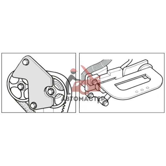 Фиксатор распредвала JTC (Renault) 16V & K4J, K4M & F4P, F4R)