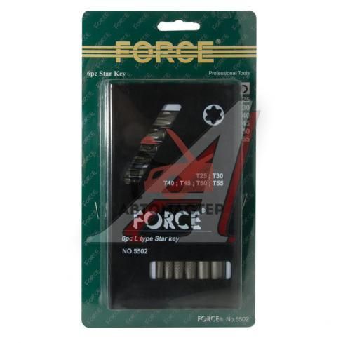Набор Г-обр FORCE звездочек 6пр