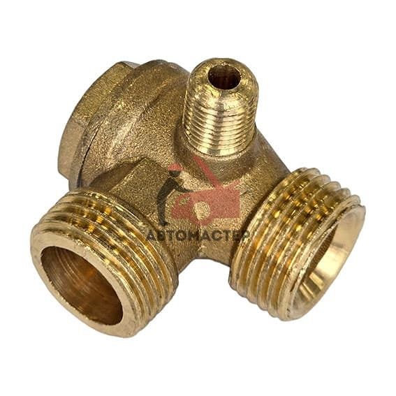 Клапан отсечной на компрессор 50-100 л. 1/2*1/2 АВТОМАСТЕР