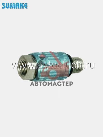 Краник для компрессора SUMAKE 1/4 вн*нар. бронза цилиндрич.